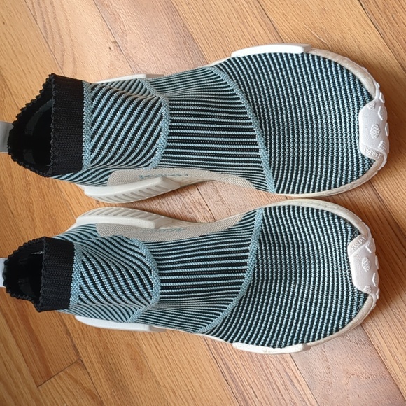 Adidas Parley NMD CS1 Parley Blue Spirit Mens 7.5 AC8597 - Picture 1 of 14